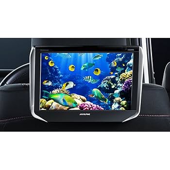 ALPINE　SXH10T ヘッドレストモニター 10.1型WXGAヘッドレスト取付け型リアビジョン＆ヘッドレスト